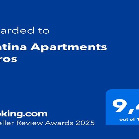 Matina Apartments Tyros Kültér fotó